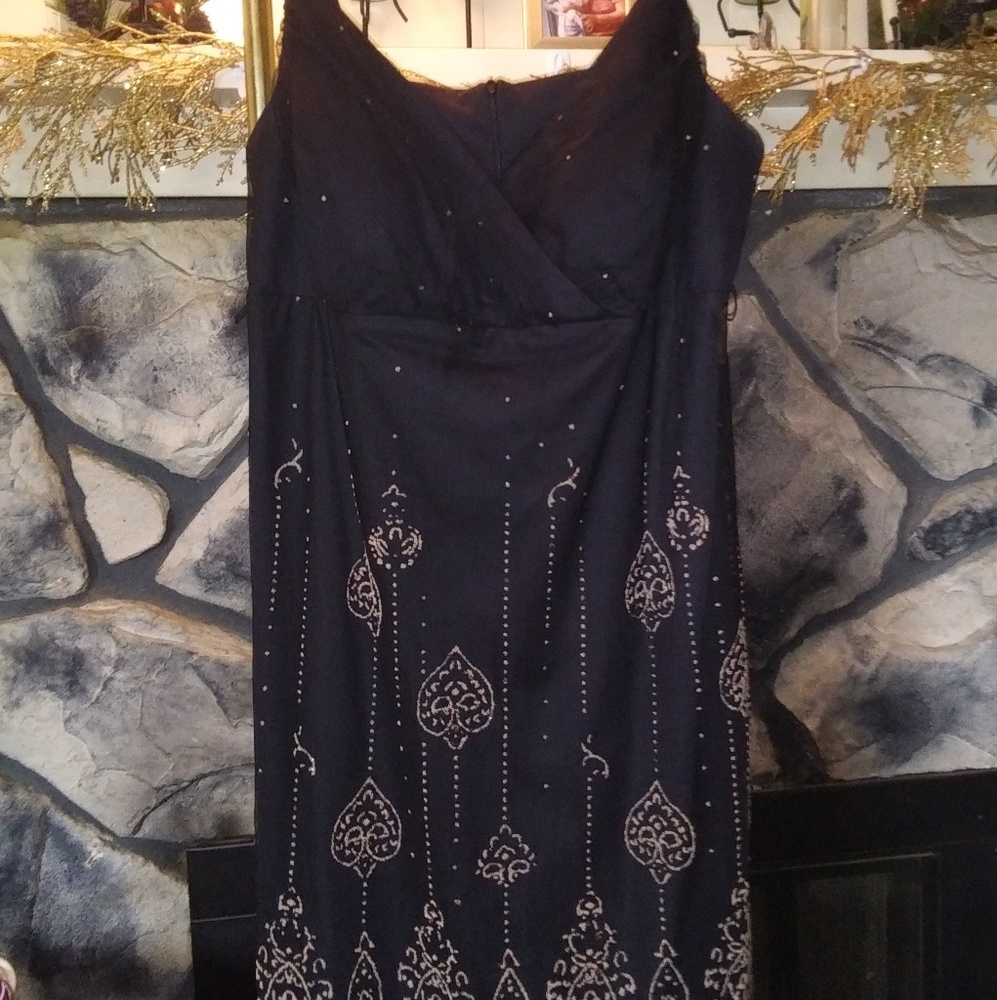 Onyx Beaded Dress